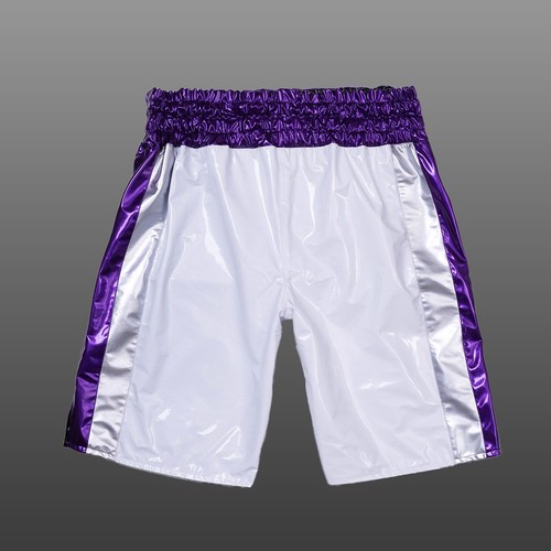 Enamel fabric boxing trunks